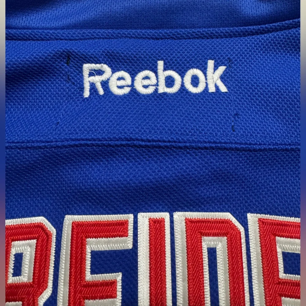 Chris Kreider New York Rangers 2014 Stanley Cup Jersey - Picture 9 of 9